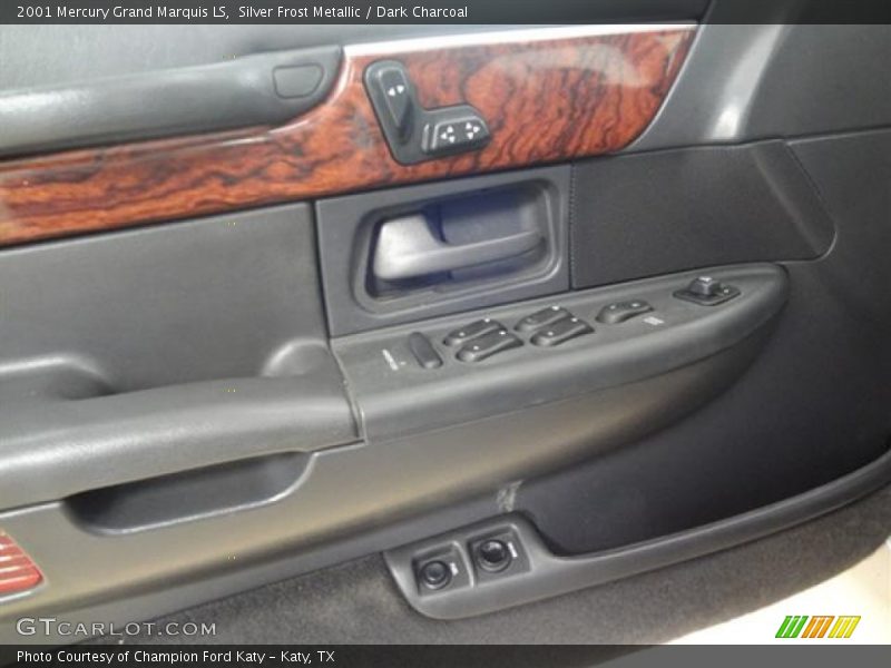 Silver Frost Metallic / Dark Charcoal 2001 Mercury Grand Marquis LS