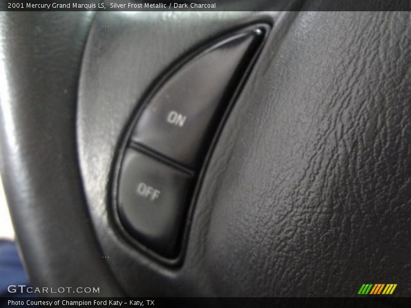 Silver Frost Metallic / Dark Charcoal 2001 Mercury Grand Marquis LS
