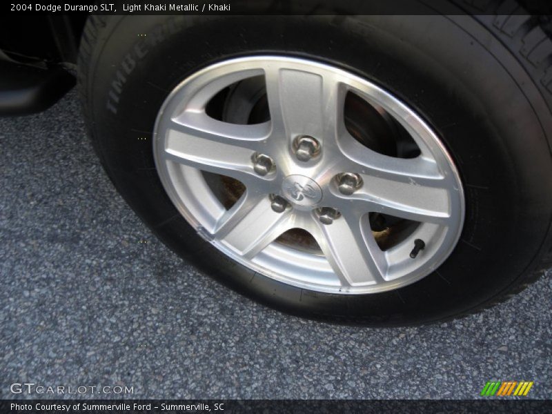 Light Khaki Metallic / Khaki 2004 Dodge Durango SLT