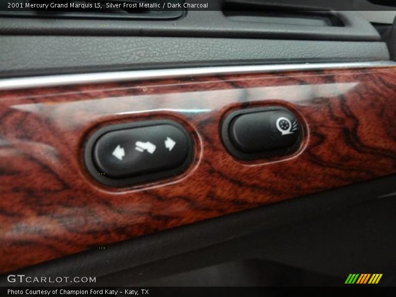 Silver Frost Metallic / Dark Charcoal 2001 Mercury Grand Marquis LS