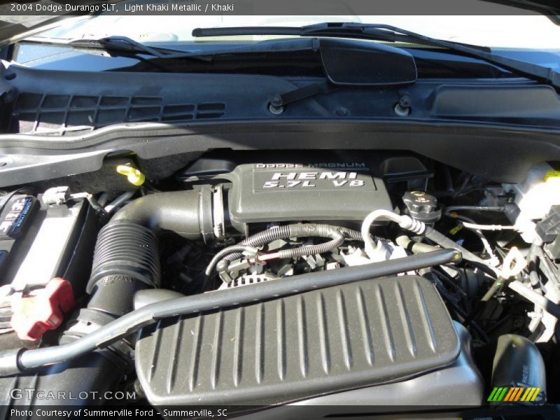 Light Khaki Metallic / Khaki 2004 Dodge Durango SLT