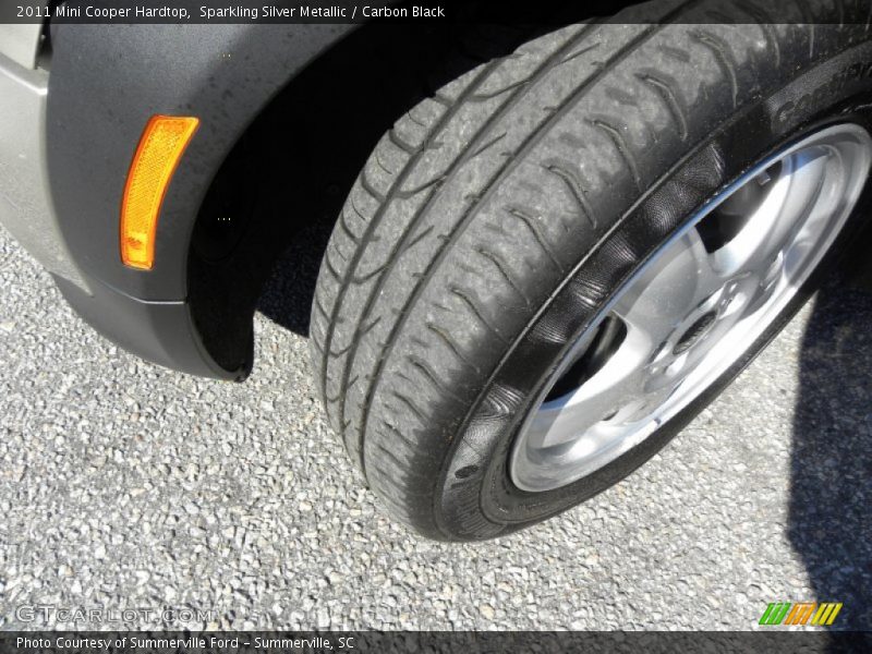 Sparkling Silver Metallic / Carbon Black 2011 Mini Cooper Hardtop