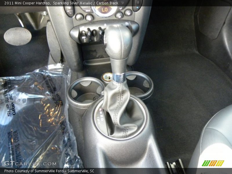 Sparkling Silver Metallic / Carbon Black 2011 Mini Cooper Hardtop