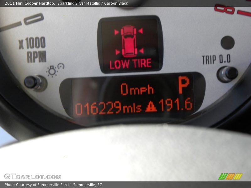 Sparkling Silver Metallic / Carbon Black 2011 Mini Cooper Hardtop