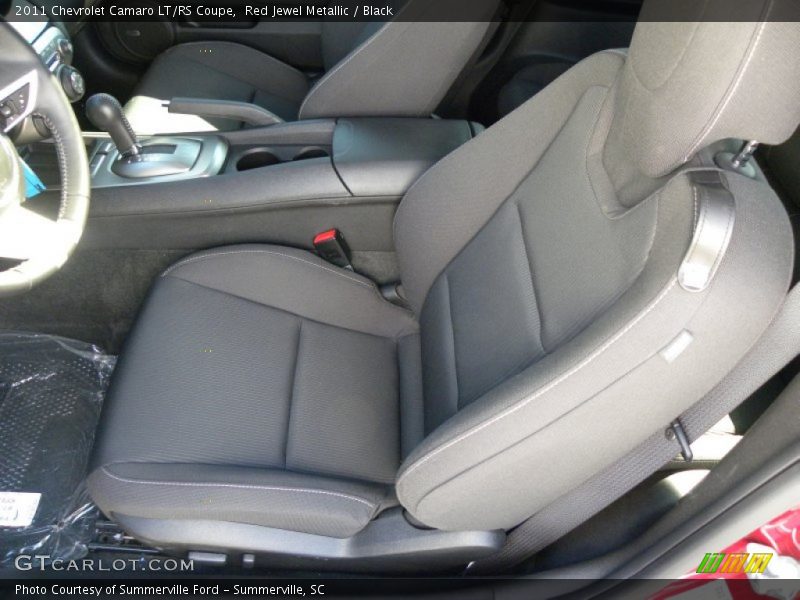Red Jewel Metallic / Black 2011 Chevrolet Camaro LT/RS Coupe