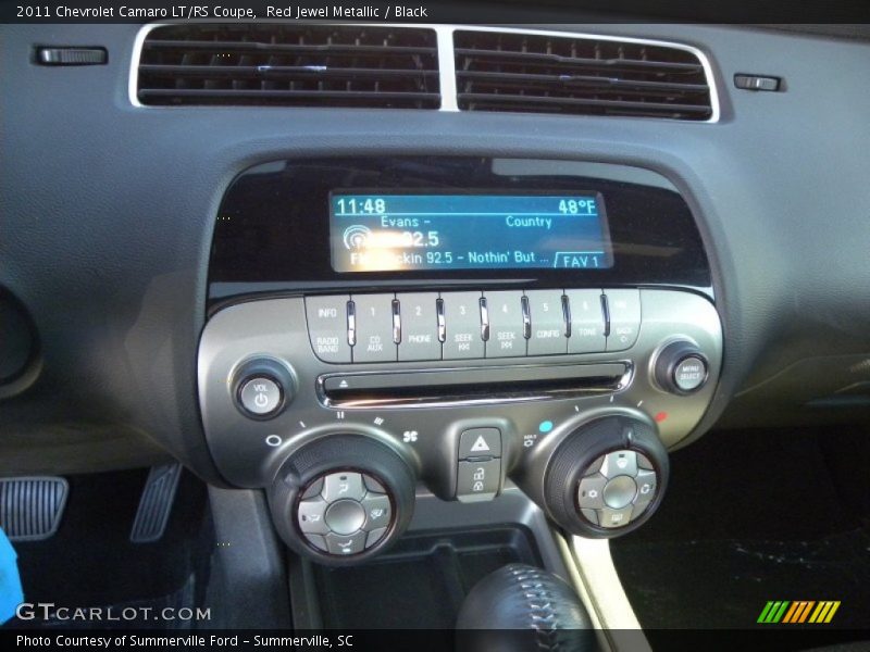Red Jewel Metallic / Black 2011 Chevrolet Camaro LT/RS Coupe