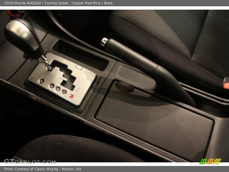 Copper Red Mica / Black 2009 Mazda MAZDA3 i Touring Sedan