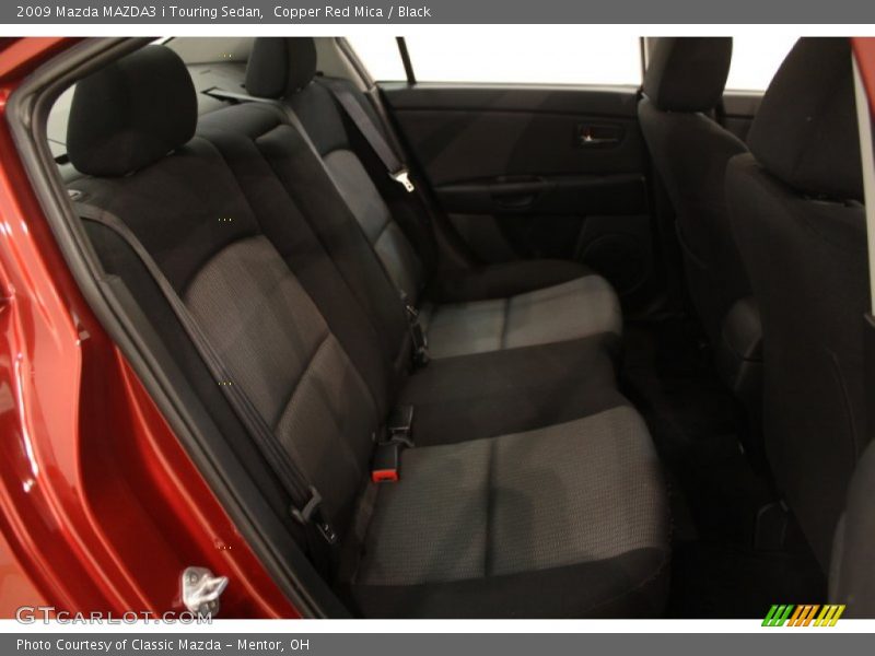 Copper Red Mica / Black 2009 Mazda MAZDA3 i Touring Sedan