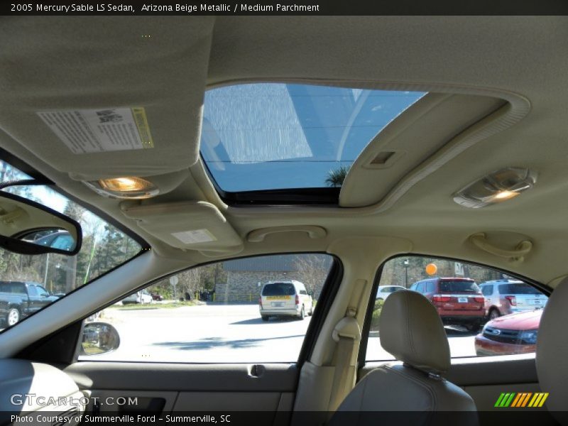 Arizona Beige Metallic / Medium Parchment 2005 Mercury Sable LS Sedan