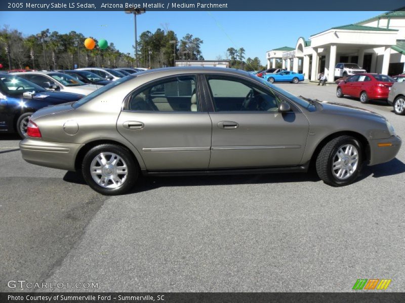 Arizona Beige Metallic / Medium Parchment 2005 Mercury Sable LS Sedan