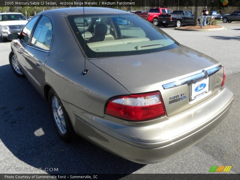 Arizona Beige Metallic / Medium Parchment 2005 Mercury Sable LS Sedan