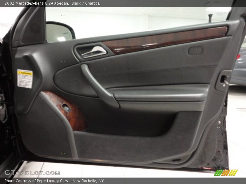 Black / Charcoal 2002 Mercedes-Benz C 240 Sedan