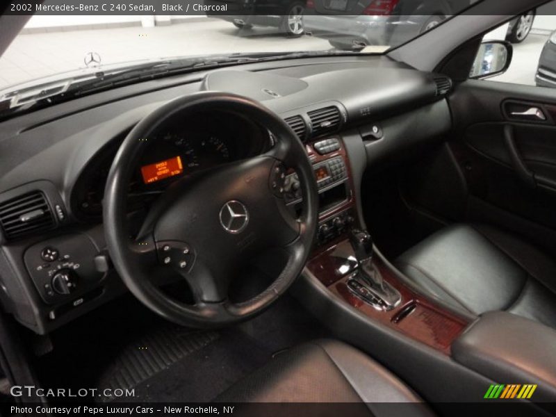 Black / Charcoal 2002 Mercedes-Benz C 240 Sedan