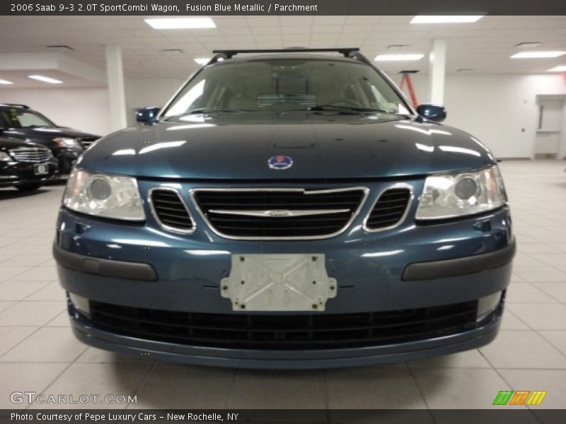 Fusion Blue Metallic / Parchment 2006 Saab 9-3 2.0T SportCombi Wagon