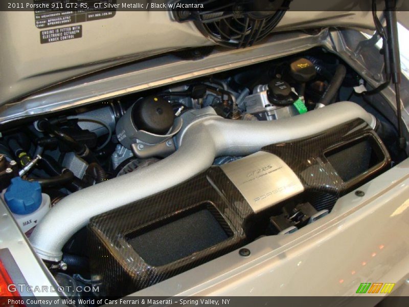  2011 911 GT2 RS Engine - 3.6 Liter GT2 RS Twin-Turbocharged DOHC 24-Valve VarioCam Flat 6 Cylinder