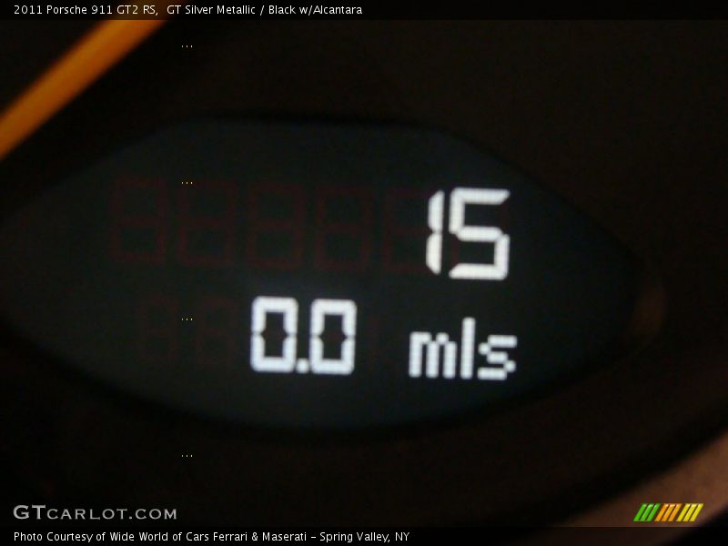 GT Silver Metallic / Black w/Alcantara 2011 Porsche 911 GT2 RS
