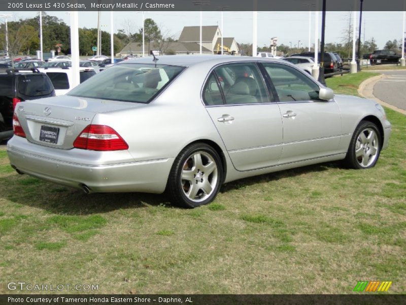 Mercury Metallic / Cashmere 2005 Lexus LS 430 Sedan