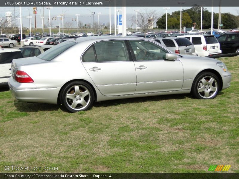 Mercury Metallic / Cashmere 2005 Lexus LS 430 Sedan