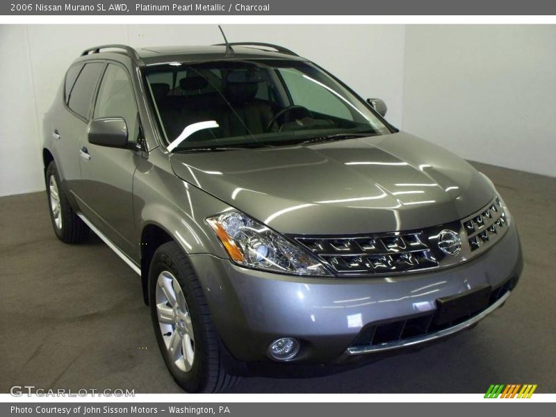 Platinum Pearl Metallic / Charcoal 2006 Nissan Murano SL AWD