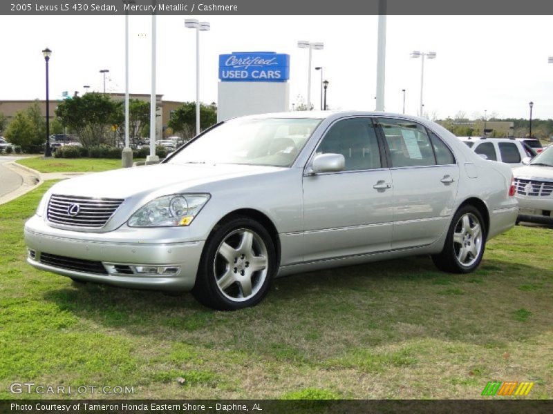 Mercury Metallic / Cashmere 2005 Lexus LS 430 Sedan
