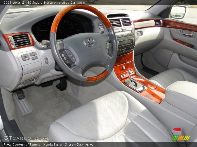 Mercury Metallic / Cashmere 2005 Lexus LS 430 Sedan