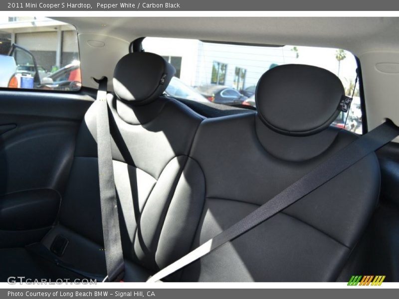 Pepper White / Carbon Black 2011 Mini Cooper S Hardtop