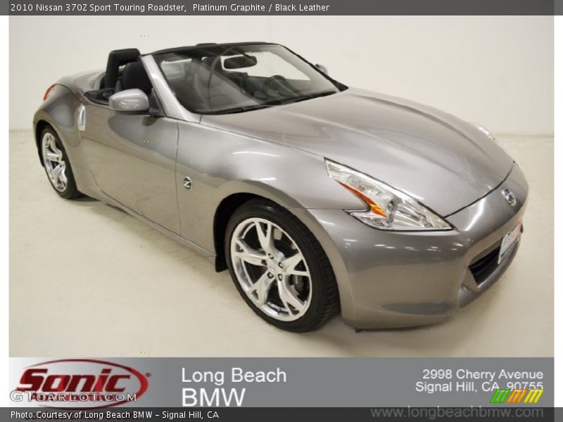 Platinum Graphite / Black Leather 2010 Nissan 370Z Sport Touring Roadster