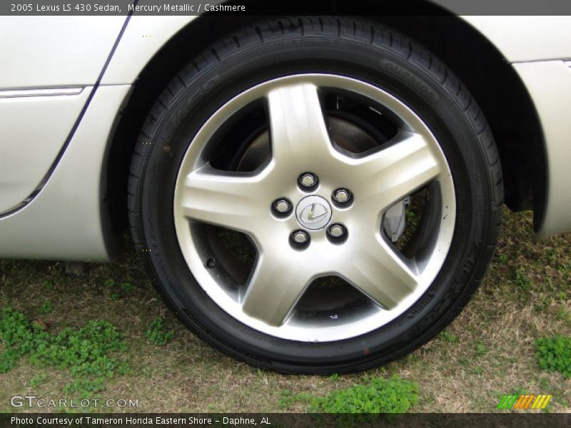Mercury Metallic / Cashmere 2005 Lexus LS 430 Sedan