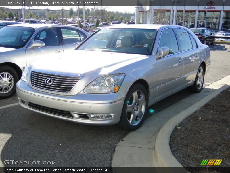 Mercury Metallic / Cashmere 2005 Lexus LS 430 Sedan