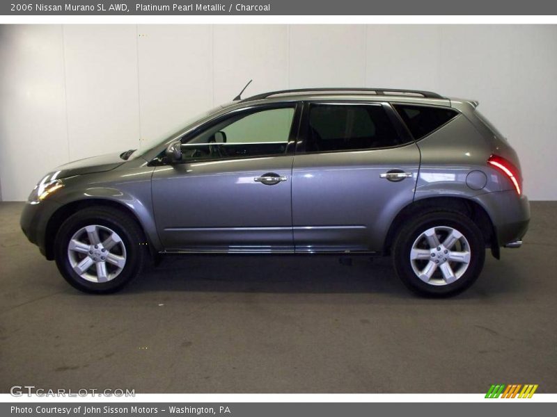 Platinum Pearl Metallic / Charcoal 2006 Nissan Murano SL AWD