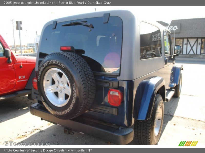 Patriot Blue Pearl / Dark Slate Gray 2005 Jeep Wrangler Unlimited 4x4