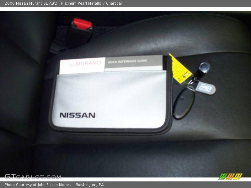 Platinum Pearl Metallic / Charcoal 2006 Nissan Murano SL AWD