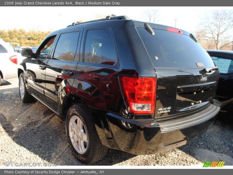 Black / Medium Slate Gray 2006 Jeep Grand Cherokee Laredo 4x4