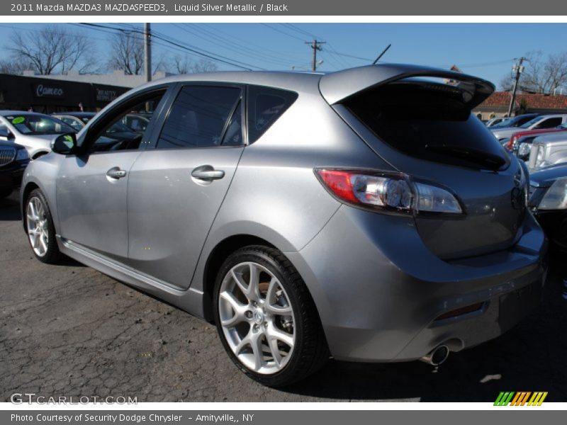 Liquid Silver Metallic / Black 2011 Mazda MAZDA3 MAZDASPEED3