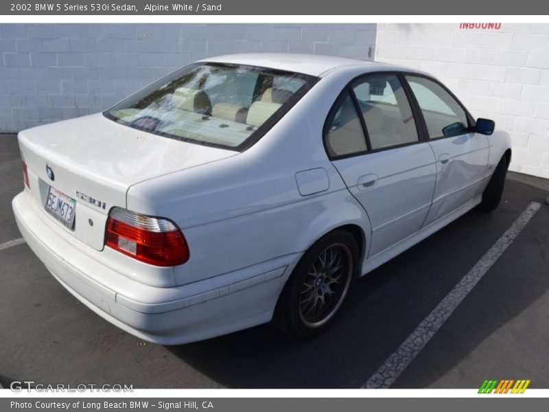 Alpine White / Sand 2002 BMW 5 Series 530i Sedan