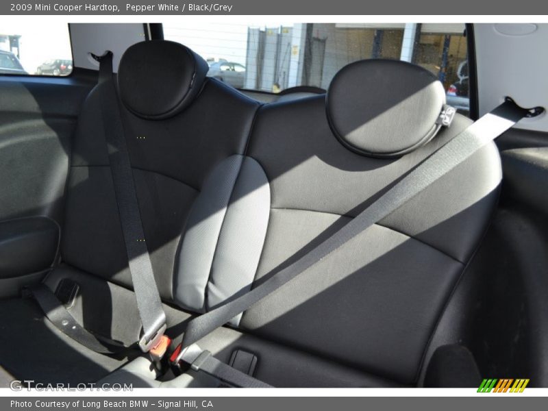 Pepper White / Black/Grey 2009 Mini Cooper Hardtop