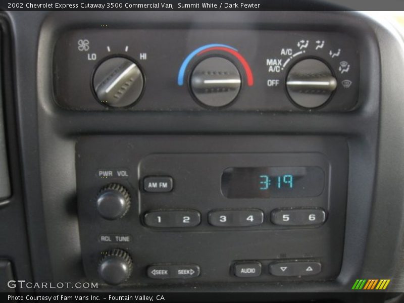 Summit White / Dark Pewter 2002 Chevrolet Express Cutaway 3500 Commercial Van
