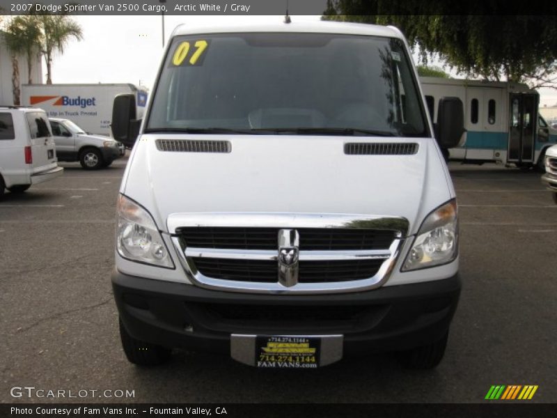 Arctic White / Gray 2007 Dodge Sprinter Van 2500 Cargo
