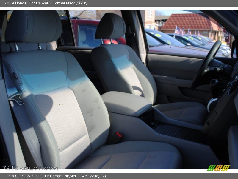Formal Black / Gray 2009 Honda Pilot EX 4WD