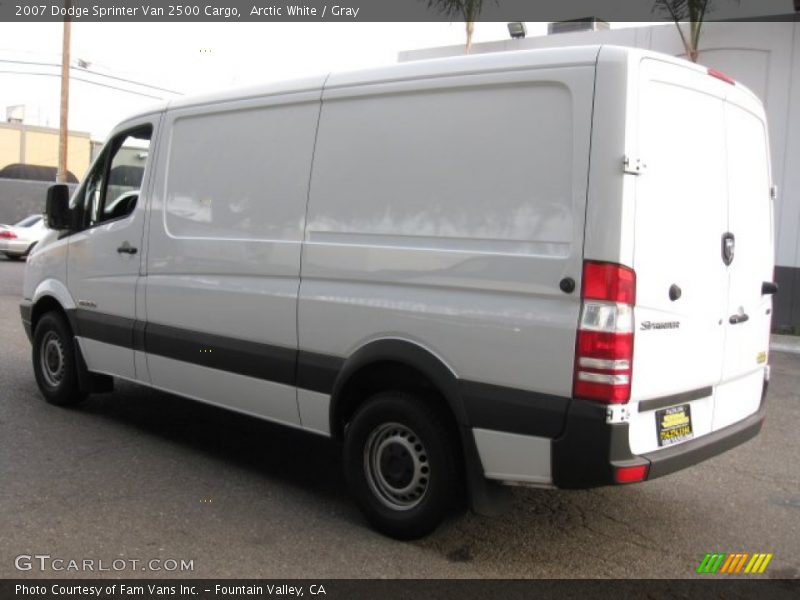 Arctic White / Gray 2007 Dodge Sprinter Van 2500 Cargo