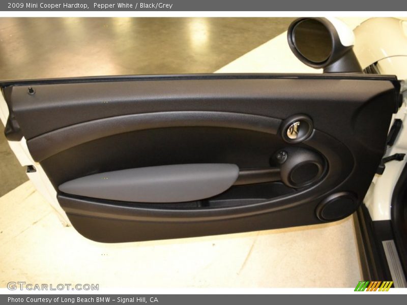 Pepper White / Black/Grey 2009 Mini Cooper Hardtop