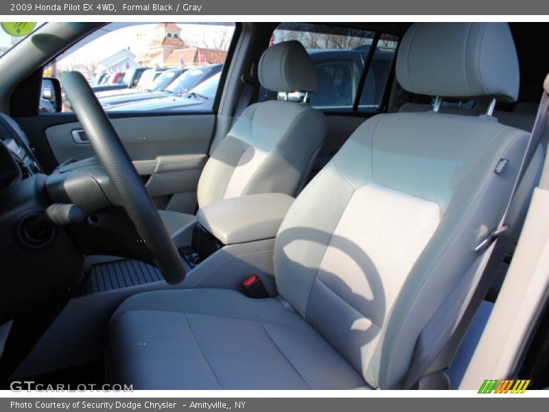 Formal Black / Gray 2009 Honda Pilot EX 4WD