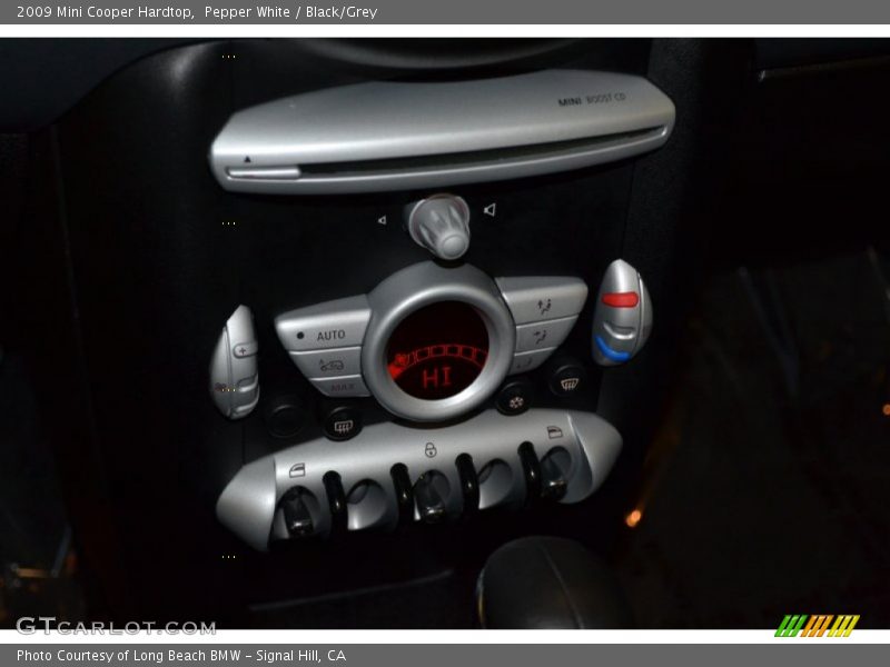 Pepper White / Black/Grey 2009 Mini Cooper Hardtop