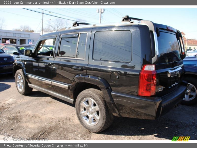 Black / Dark Slate Gray/Light Graystone 2006 Jeep Commander Limited 4x4