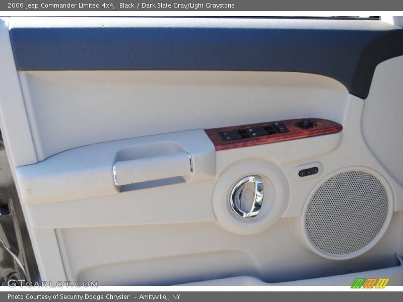 Black / Dark Slate Gray/Light Graystone 2006 Jeep Commander Limited 4x4