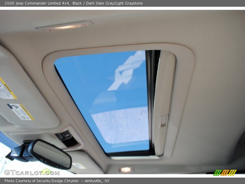 Black / Dark Slate Gray/Light Graystone 2006 Jeep Commander Limited 4x4