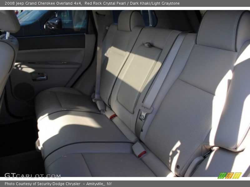 Red Rock Crystal Pearl / Dark Khaki/Light Graystone 2008 Jeep Grand Cherokee Overland 4x4