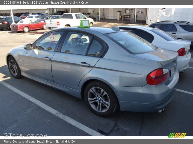 Space Grey Metallic / Gray 2008 BMW 3 Series 328i Sedan