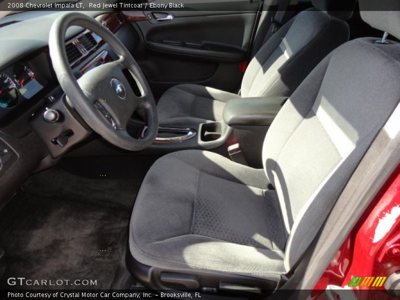 Red Jewel Tintcoat / Ebony Black 2008 Chevrolet Impala LT