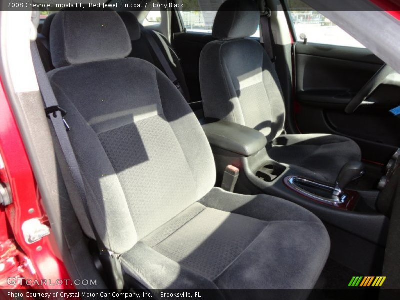 Red Jewel Tintcoat / Ebony Black 2008 Chevrolet Impala LT